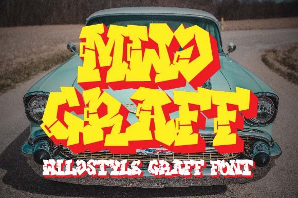 MWD Graff: Bold Urban Typography for Standout Designs